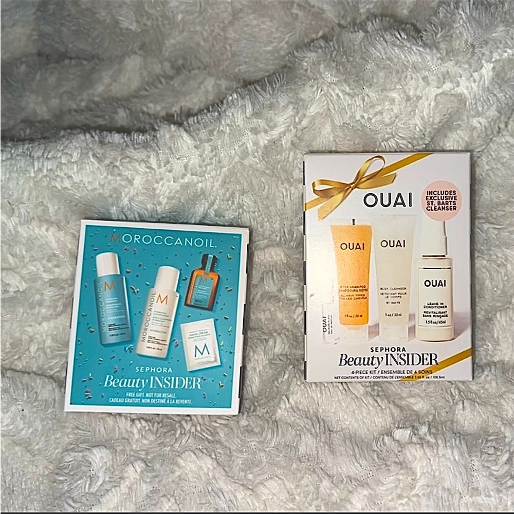 2x Luxury Travel-Sized Hair Care Sets